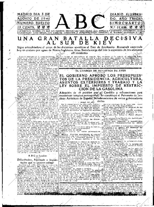 ABC MADRID 03-08-1941 página 3