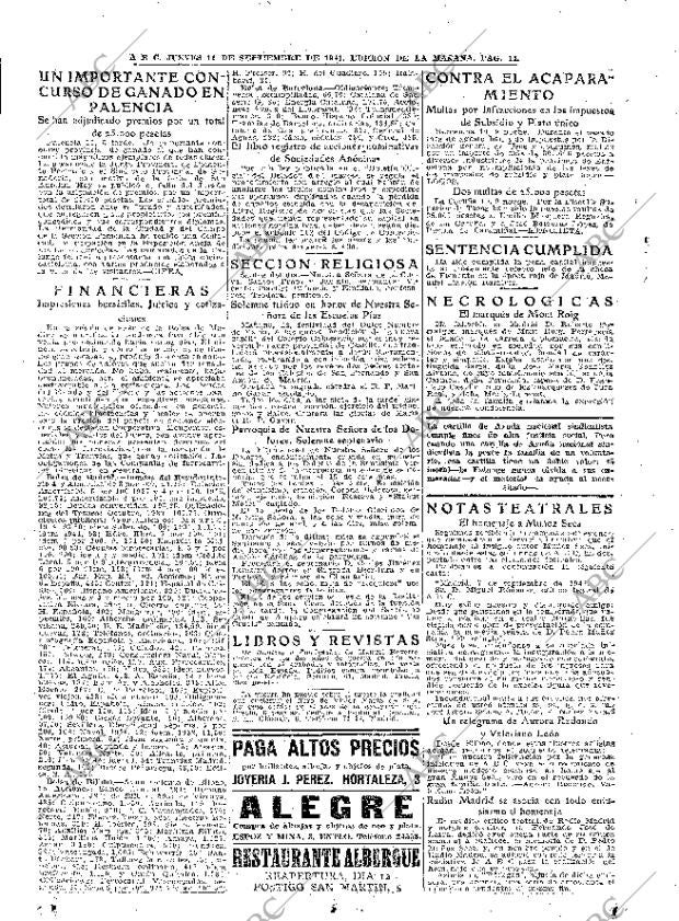 ABC MADRID 06-08-1941 página 22