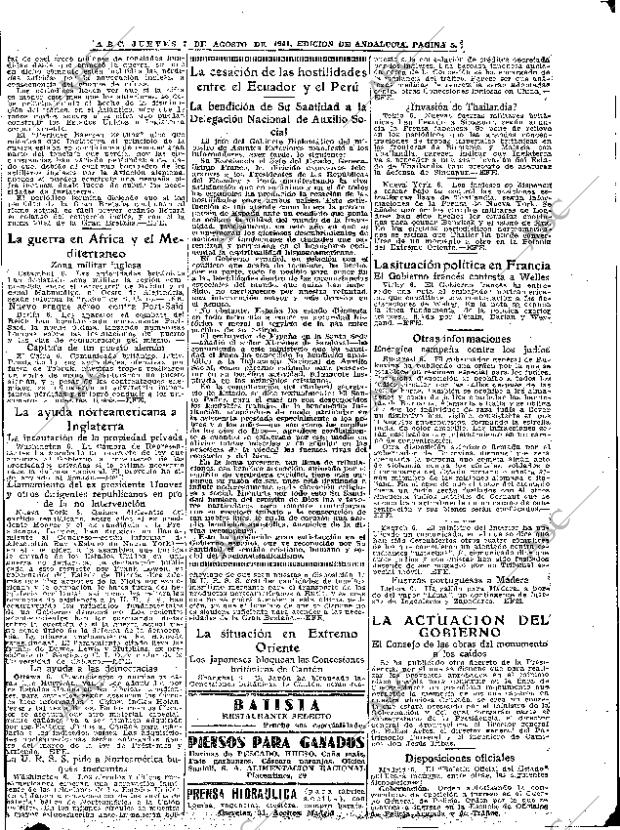 ABC SEVILLA 07-08-1941 página 5