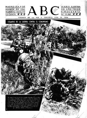 ABC MADRID 09-08-1941 página 1