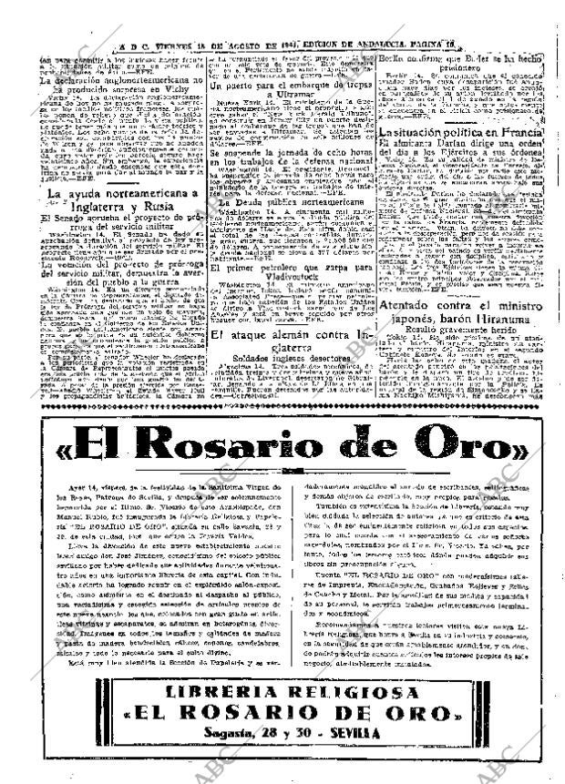 ABC SEVILLA 15-08-1941 página 10