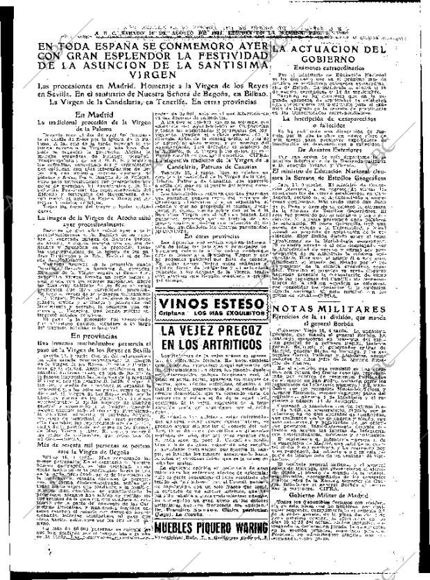 ABC MADRID 16-08-1941 página 5