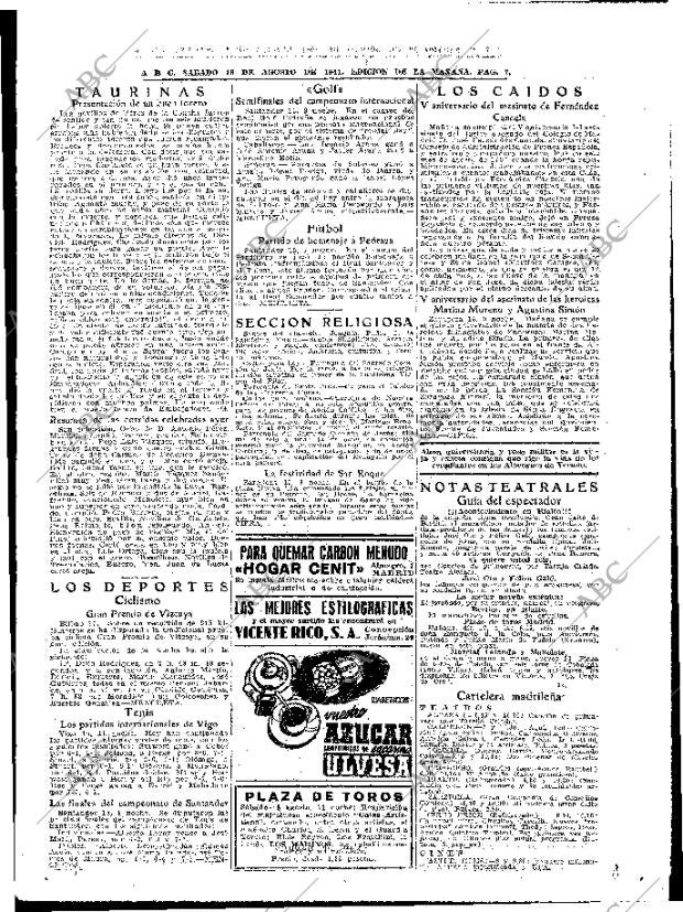 ABC MADRID 16-08-1941 página 7