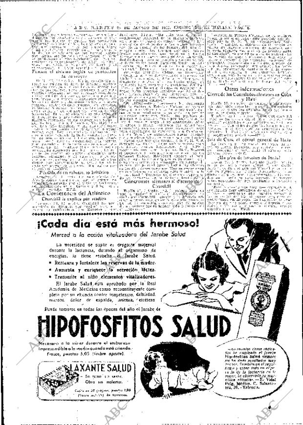 ABC MADRID 26-08-1941 página 6