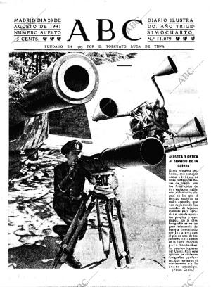 ABC MADRID 28-08-1941 página 1