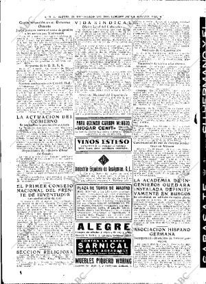ABC MADRID 28-08-1941 página 4