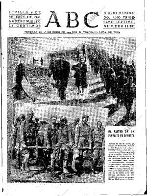 ABC SEVILLA 04-09-1941 página 1