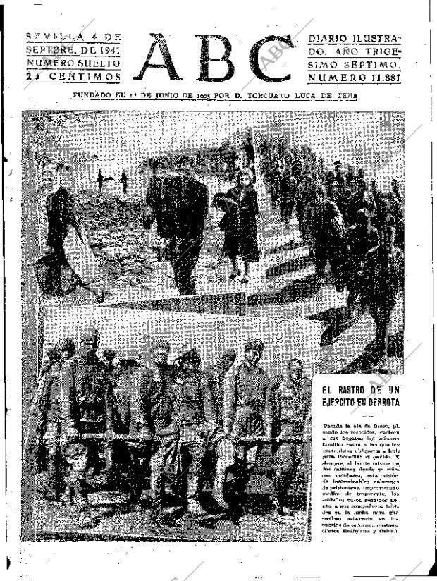 ABC SEVILLA 04-09-1941 página 1