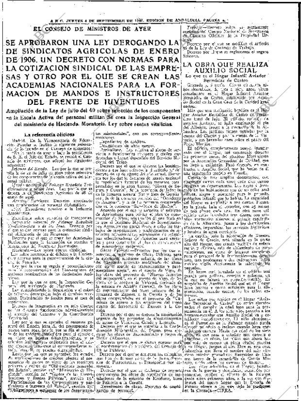 ABC SEVILLA 04-09-1941 página 4