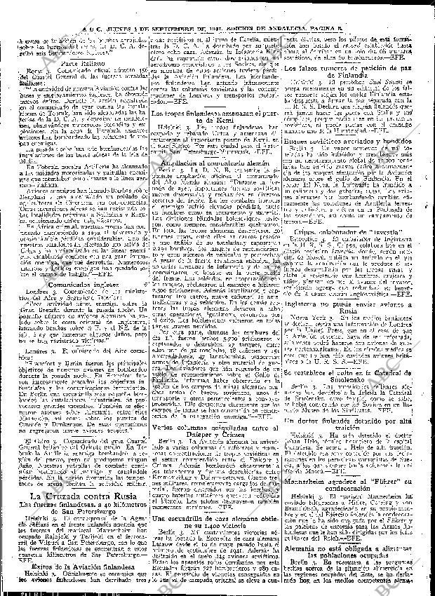 ABC SEVILLA 04-09-1941 página 6