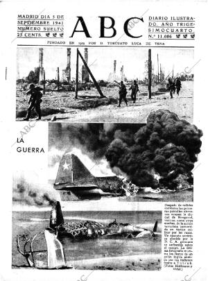 ABC MADRID 05-09-1941 página 1