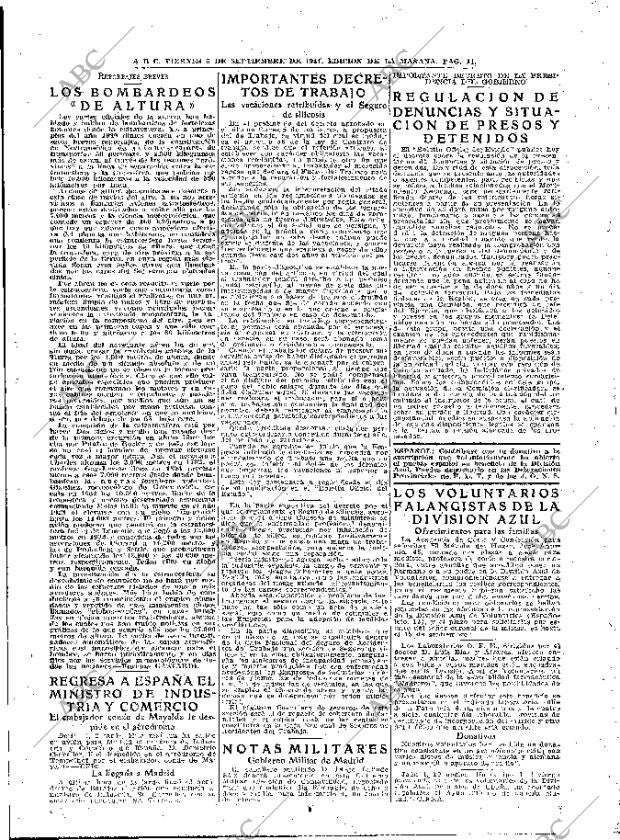 ABC MADRID 05-09-1941 página 11