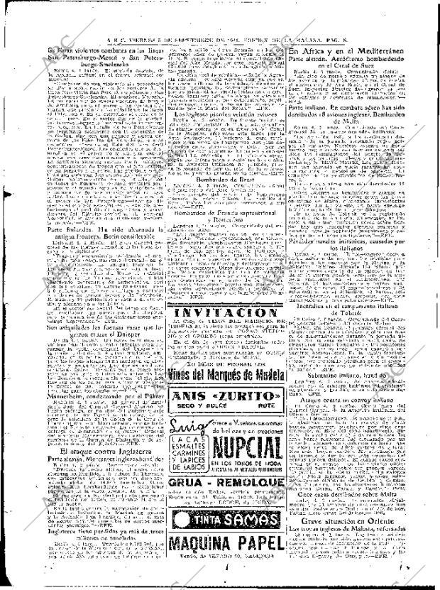 ABC MADRID 05-09-1941 página 8