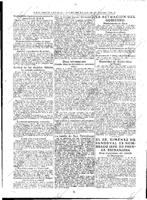 ABC MADRID 05-09-1941 página 9