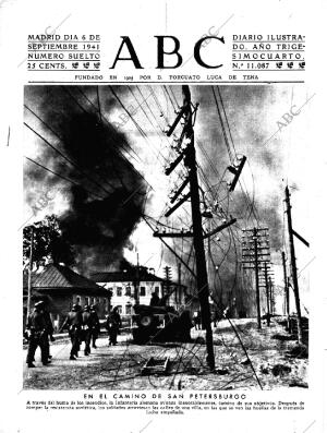 ABC MADRID 06-09-1941 página 1