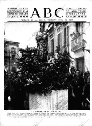 ABC MADRID 09-09-1941 página 1