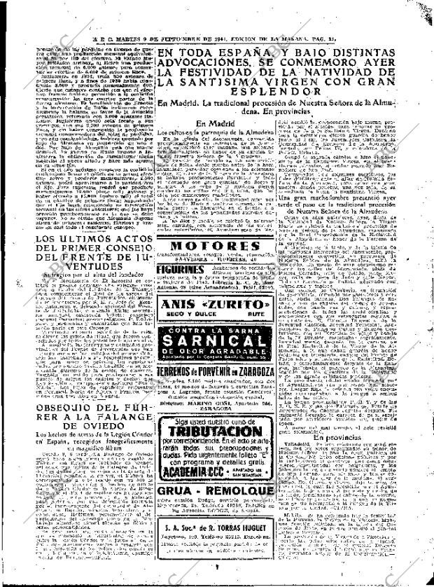 ABC MADRID 09-09-1941 página 11