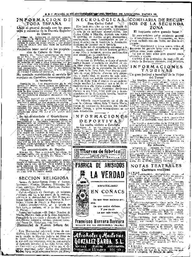 ABC SEVILLA 11-09-1941 página 10