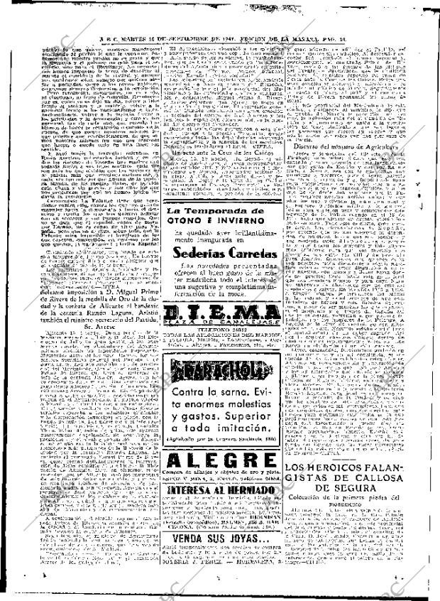 ABC MADRID 16-09-1941 página 10
