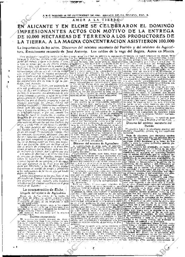 ABC MADRID 16-09-1941 página 9
