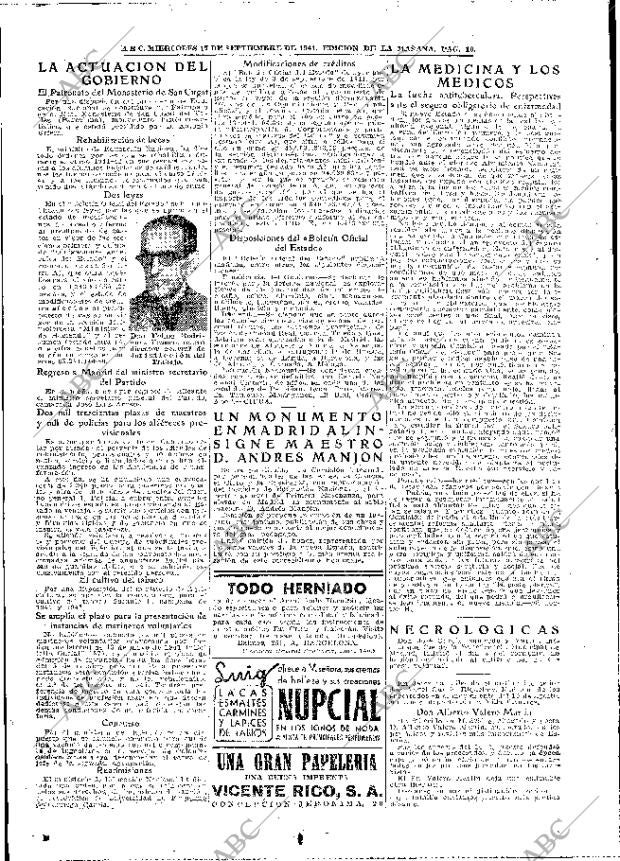 ABC MADRID 17-09-1941 página 10