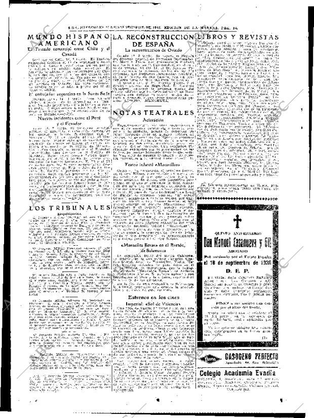 ABC MADRID 17-09-1941 página 14