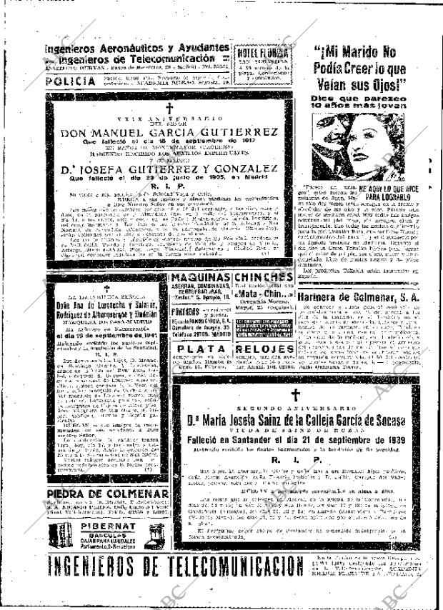 ABC MADRID 17-09-1941 página 16