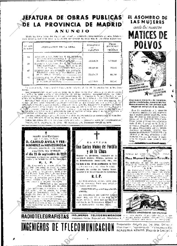 ABC MADRID 20-09-1941 página 16