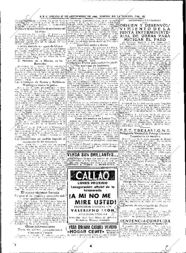ABC MADRID 27-09-1941 página 12
