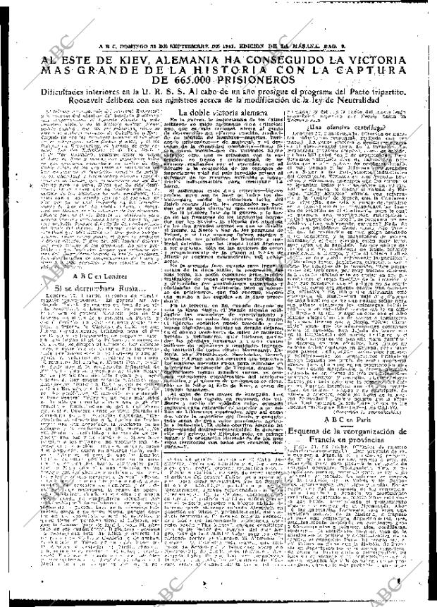 ABC MADRID 28-09-1941 página 9