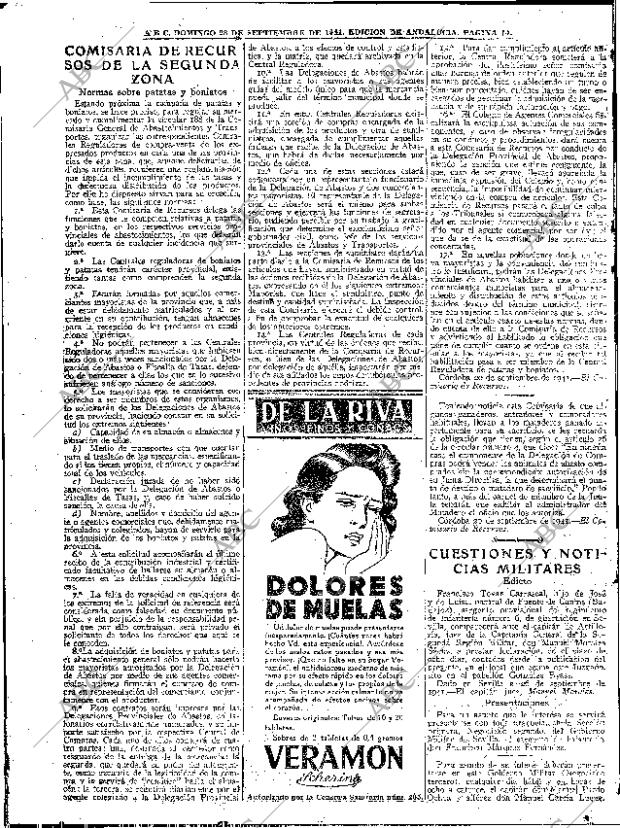 ABC SEVILLA 28-09-1941 página 14
