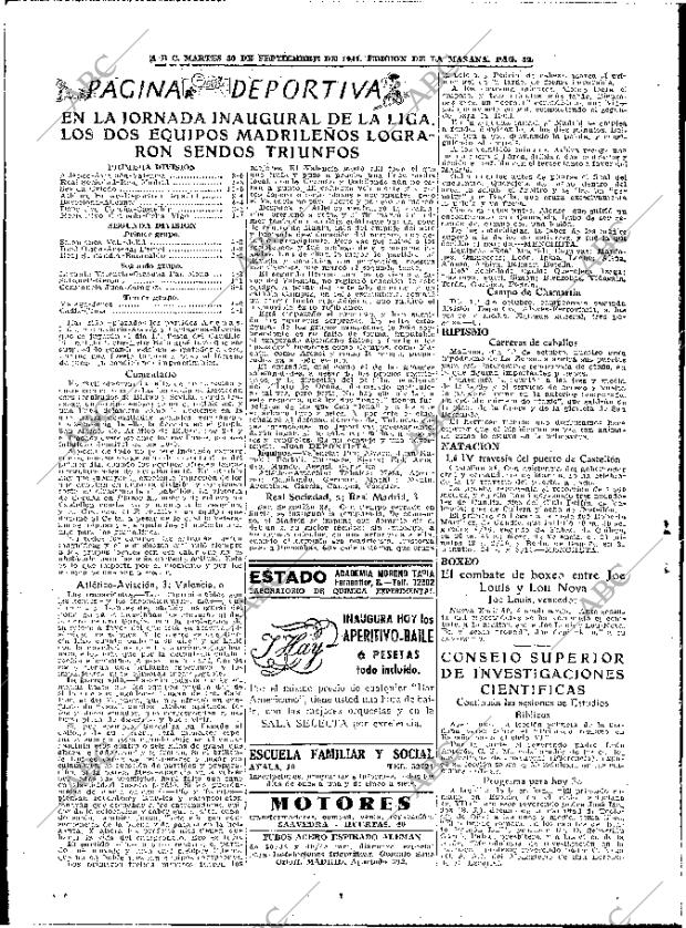 ABC MADRID 30-09-1941 página 12