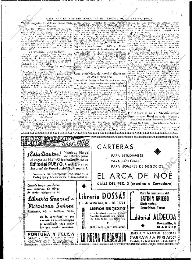 ABC MADRID 30-09-1941 página 6