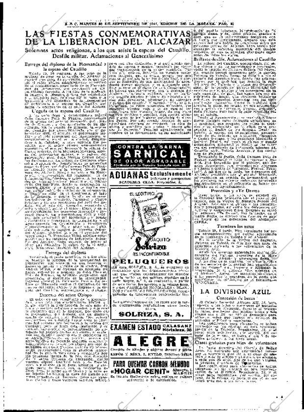 ABC MADRID 30-09-1941 página 9