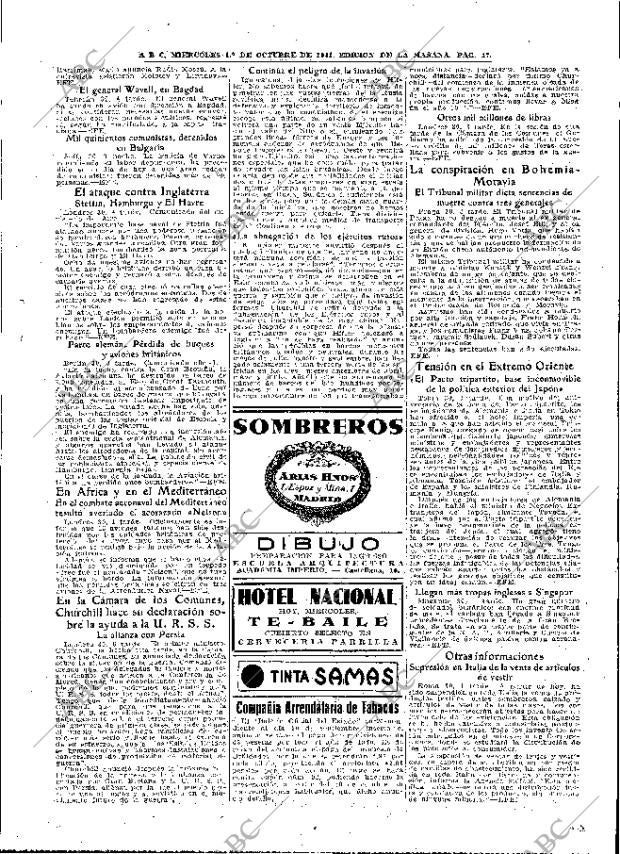 ABC MADRID 01-10-1941 página 17