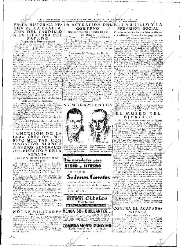 ABC MADRID 01-10-1941 página 18