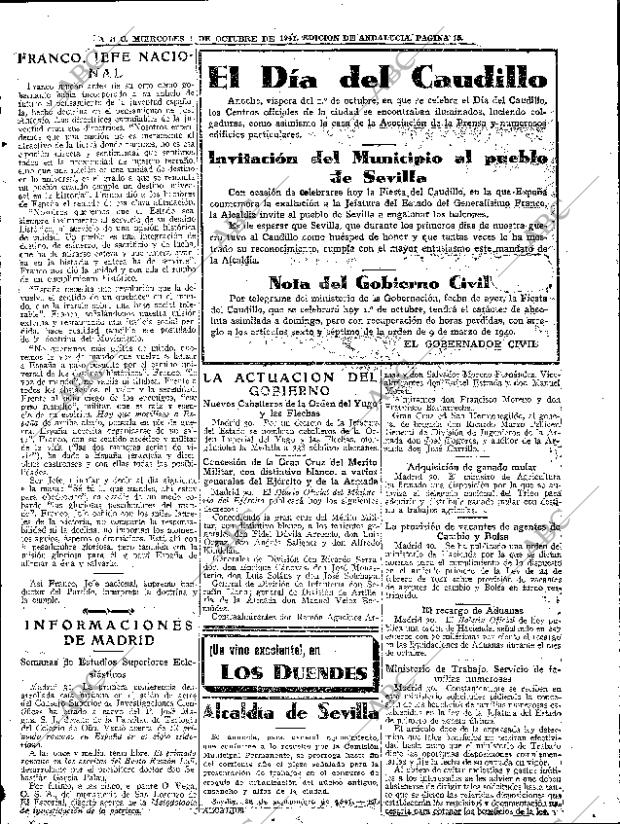 ABC SEVILLA 01-10-1941 página 15