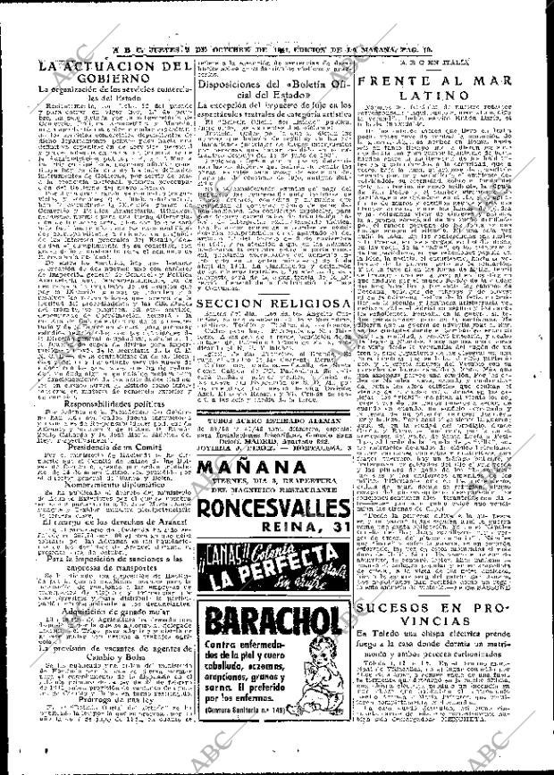 ABC MADRID 02-10-1941 página 10