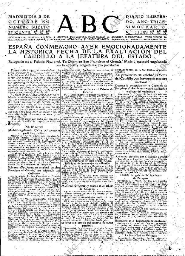 ABC MADRID 02-10-1941 página 5