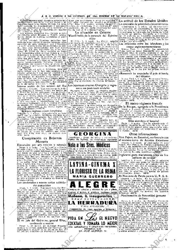 ABC MADRID 02-10-1941 página 9