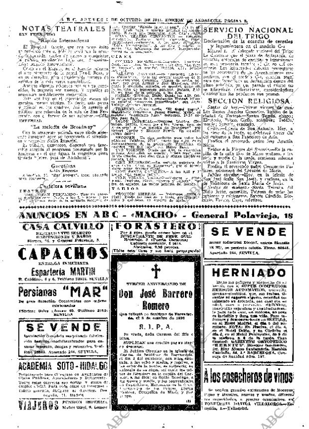 ABC SEVILLA 02-10-1941 página 2