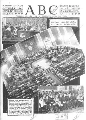 ABC MADRID 04-10-1941 página 1