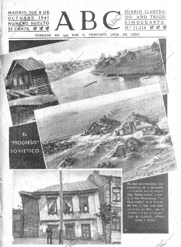 ABC MADRID 08-10-1941 página 1