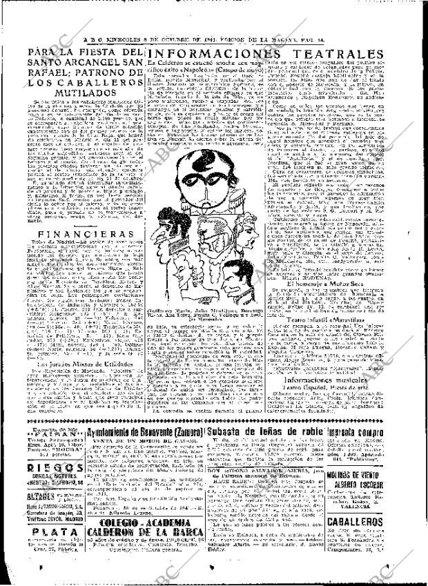 ABC MADRID 08-10-1941 página 14