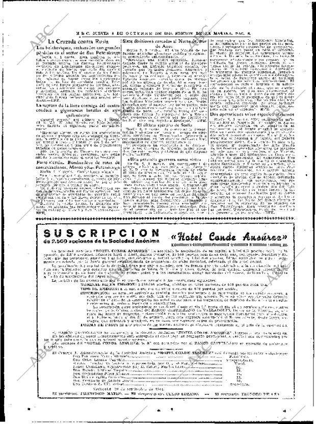 ABC MADRID 09-10-1941 página 6
