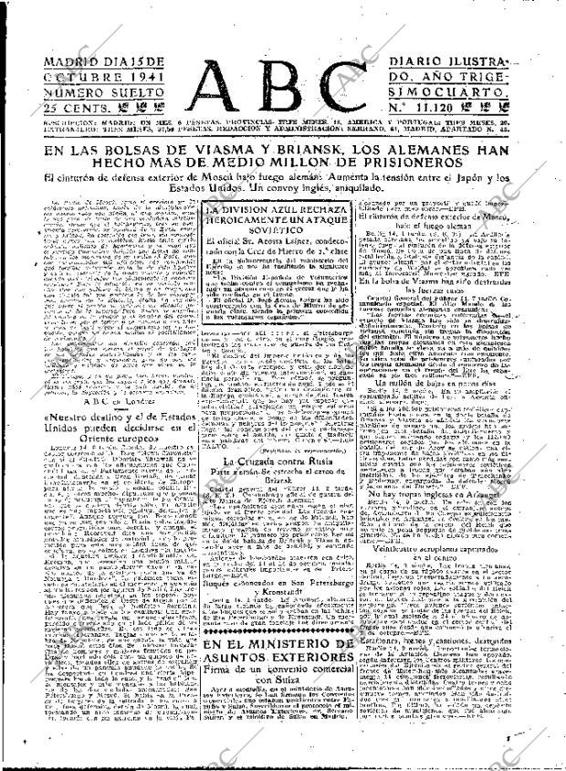 ABC MADRID 15-10-1941 página 5