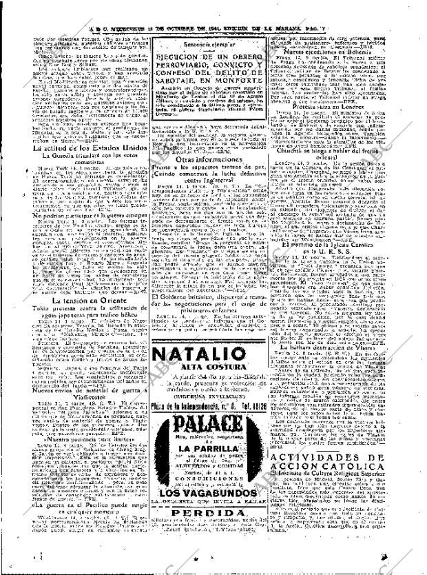 ABC MADRID 15-10-1941 página 7