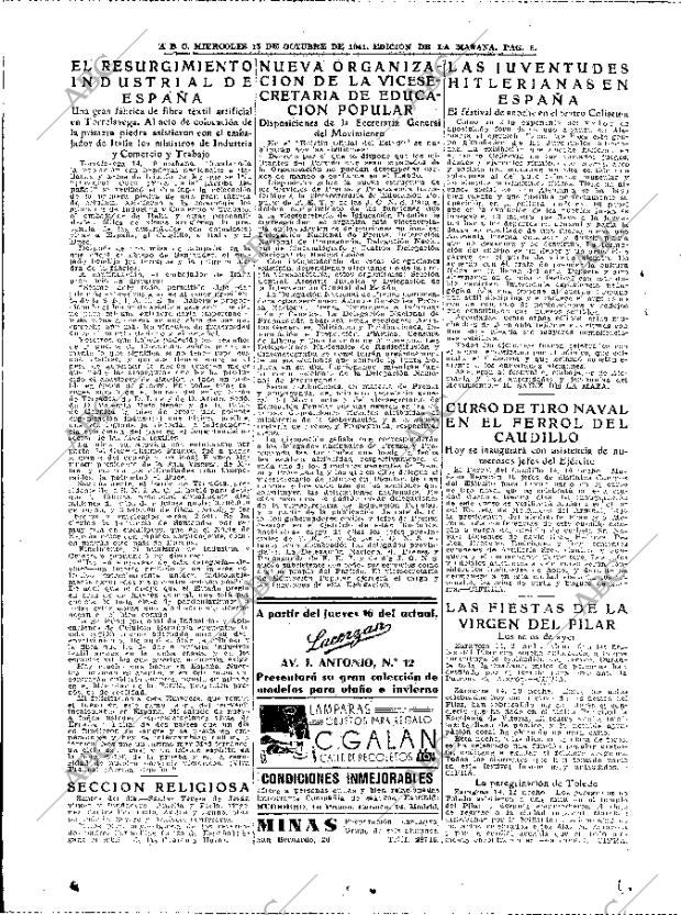 ABC MADRID 15-10-1941 página 8