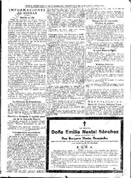 ABC SEVILLA 15-10-1941
