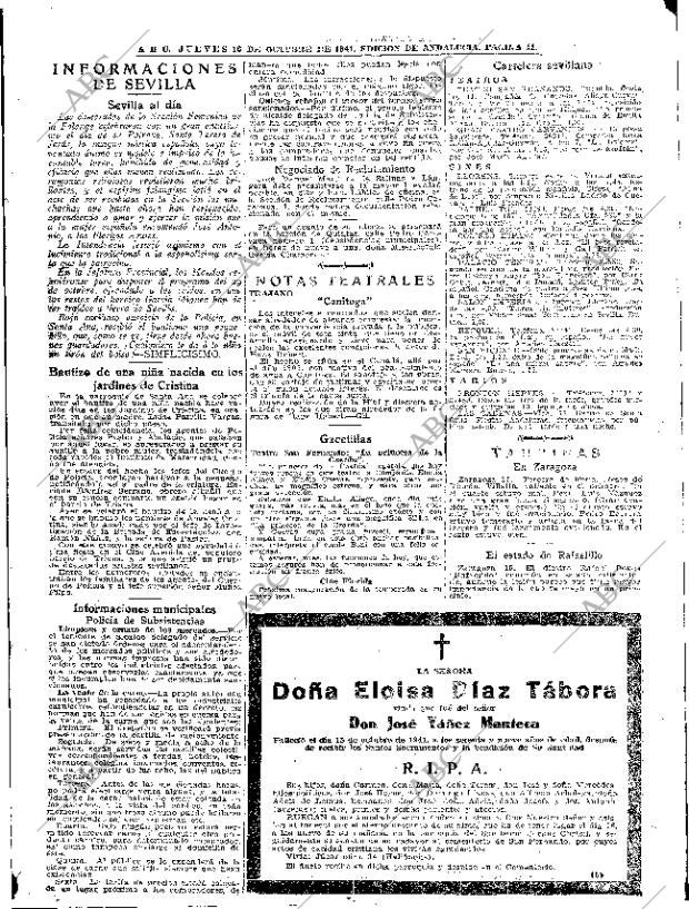 ABC SEVILLA 16-10-1941 página 11
